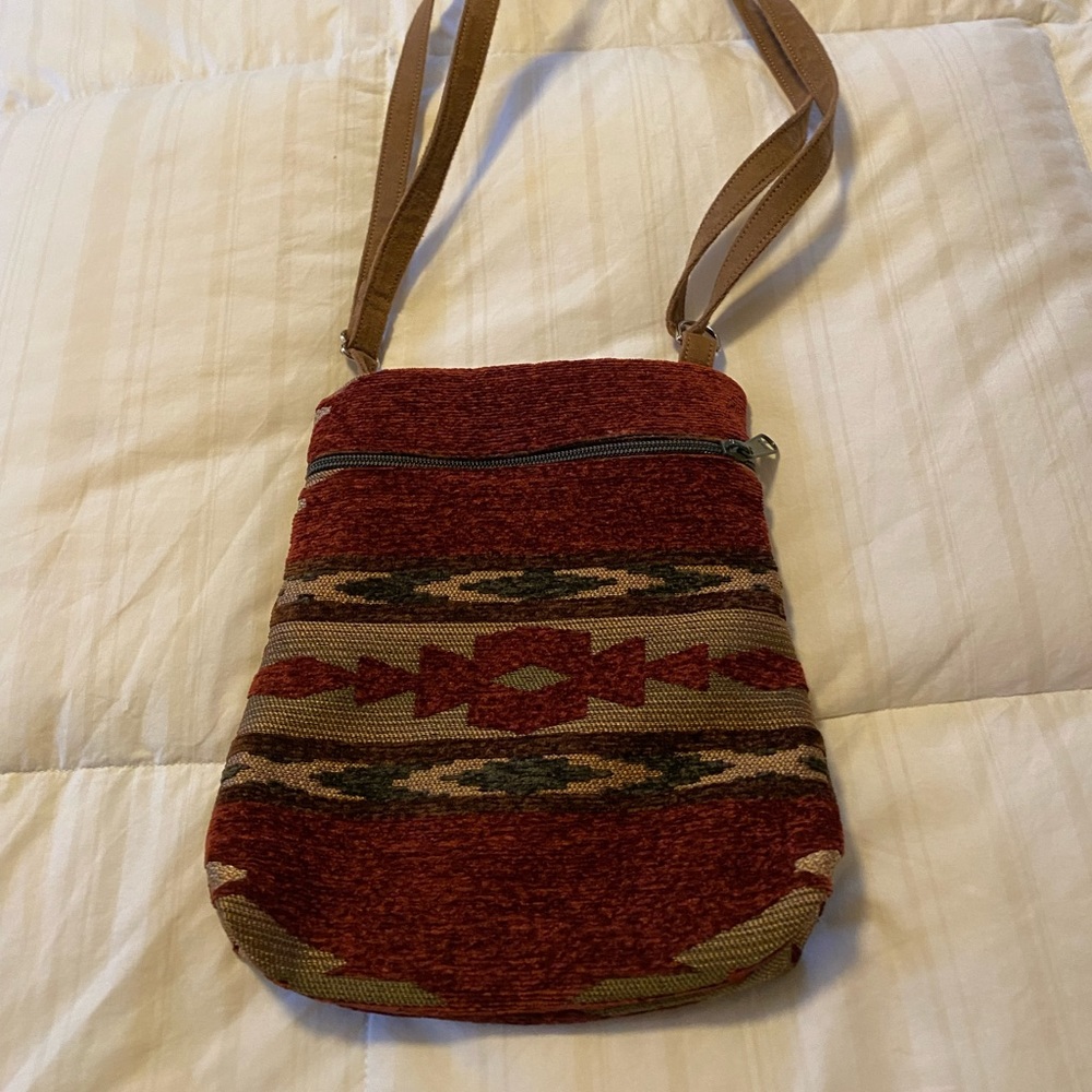 Erda tapestry purse 8.5”X10”